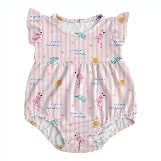 Flamingo Paradise Bubble Romper