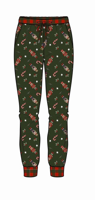 Candy Cane Commander Jogger Pants