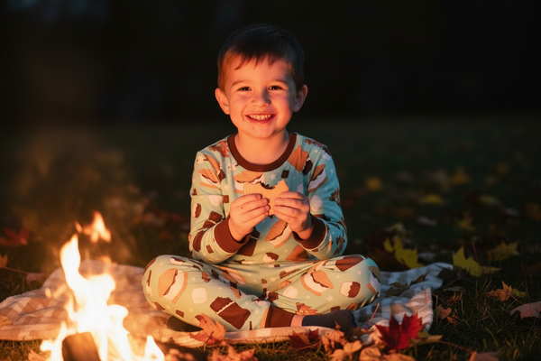 Boy S'mores PJs Clean Face